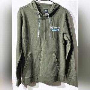 O'Neill Olive Green Standard Fit Pullover Hoodie Sweatshirt M